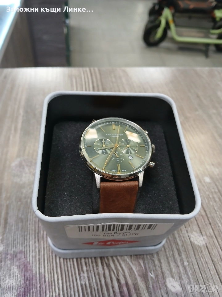 Часовник Lee Cooper с кутия , снимка 1