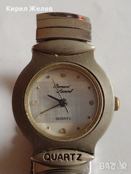 Изискан стилен дизайн дамски часовник BERNARD LAKOMB много красив - 23477 , снимка 1