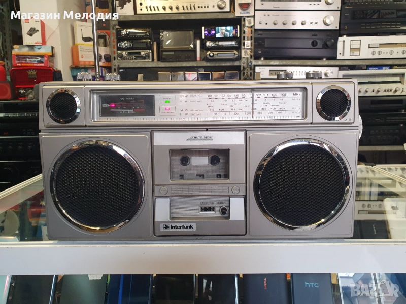 Радиокасетофон INTERFUNK IF 1881 В отлично техническо и визуално състояние., снимка 1