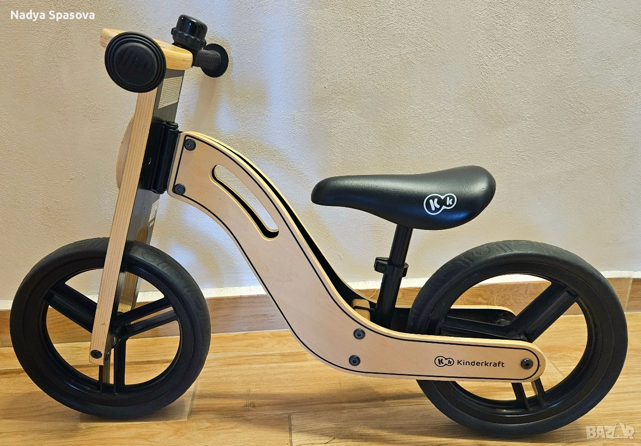 Колело за баланс KinderKraft UNIQ Natural, снимка 1