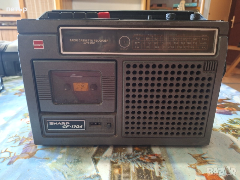 Касетофон Шарп 1704, снимка 1