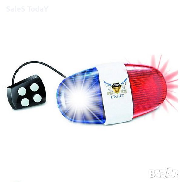 Тромба за колело, сирена за велосипед, Полицейска светлина , снимка 1