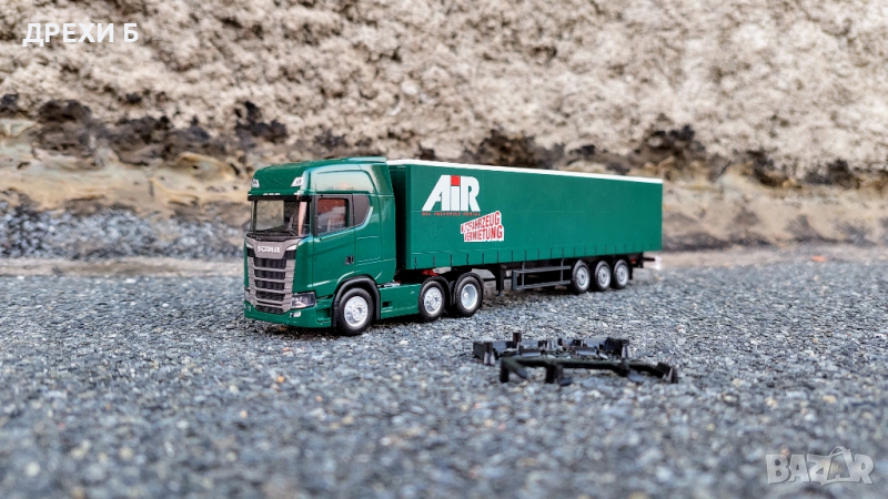 Камионче Herpa 1:87 Scania Композиция Херпа 1/87, снимка 1