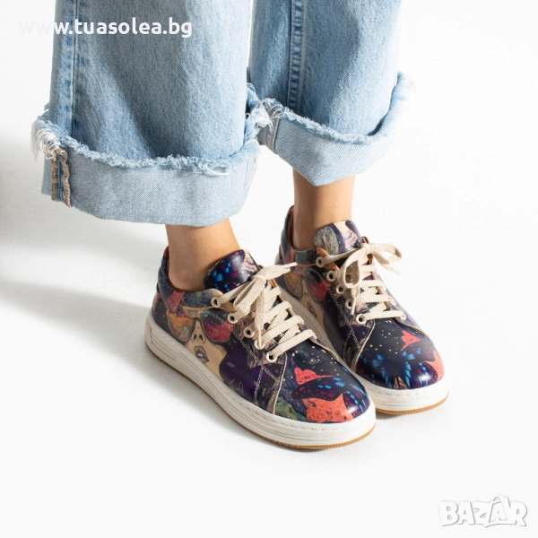 Анатомични дамски кецове от естествена кожа | Марка Tuasolea, снимка 1