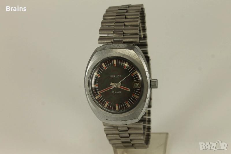 1970's Руски Ръчен Часовник POLJOT 2614.2H, снимка 1
