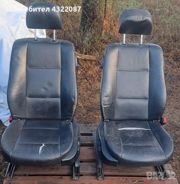 Електрически седалки с памет и подгрев за Е 46 Купе 2002г., снимка 1