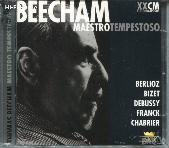 Beecham-Maestro Tempestoso-Berlioz, Bizet, Debussy, Franck, Chambier, снимка 1