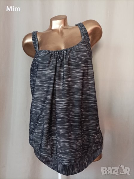 56  Сиво /меланж / танкини/ потник/за едра дама , снимка 1