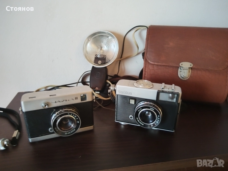 Фотоапарати ЧАЙКА II, ЧАЙКА 2М СССР , снимка 1