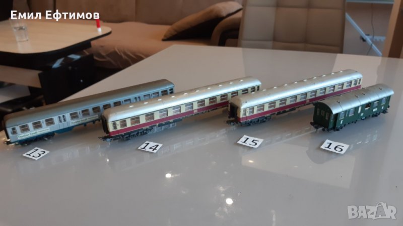Пътнически вагони Fleischmann,Roco/ROWA,Marklin,Lima / съвместими с Пико,1:87,HO, снимка 1