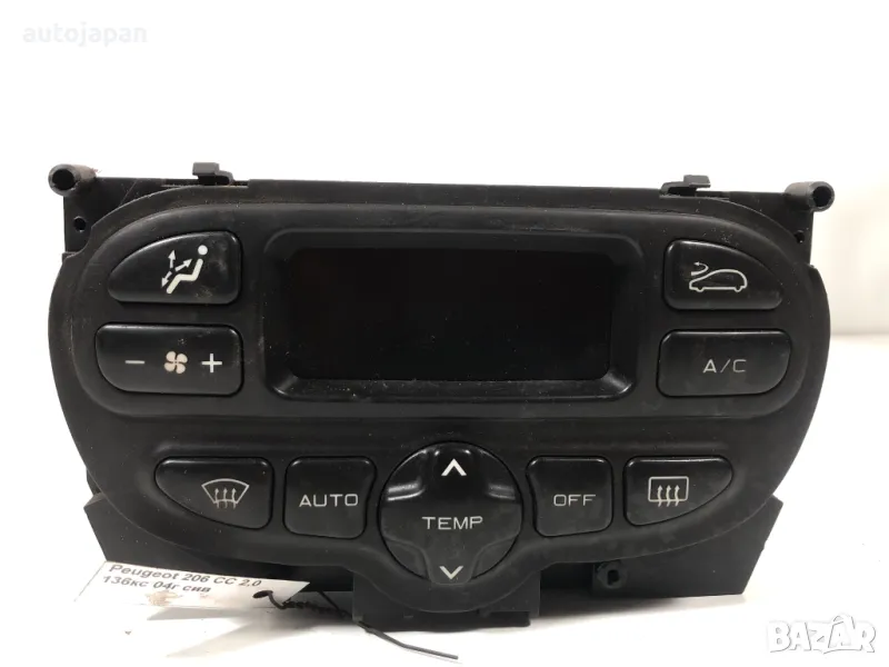 Управление климатроник Peugeot 206 2004г , снимка 1