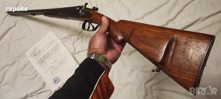 Ловна деактивиран пушка с външни удърници. Обезопасена Тула

, снимка 1