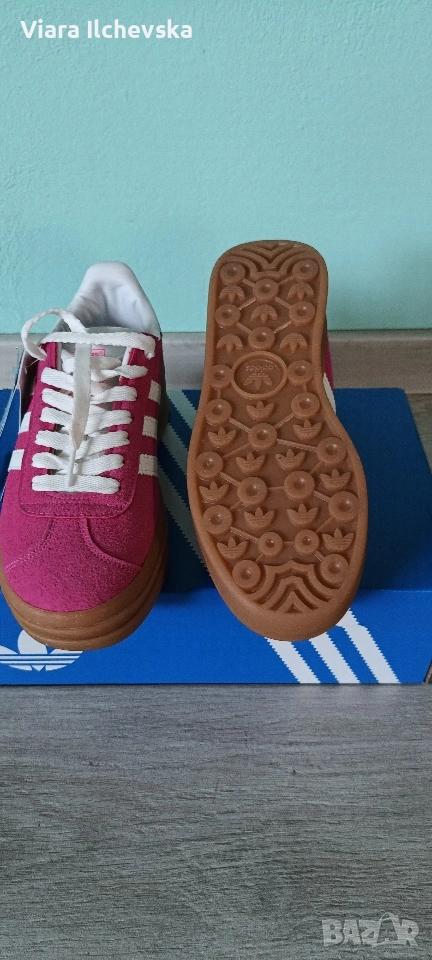 Дамски маратонки Адидас Газела розови , снимка 1