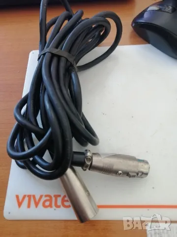Кабел за микрофон XLR M/F 4 метра 