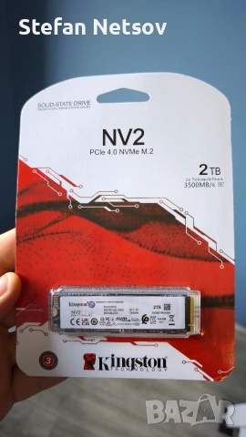 Kingston 2tb nvme pcie m.2 твърд диск SSD