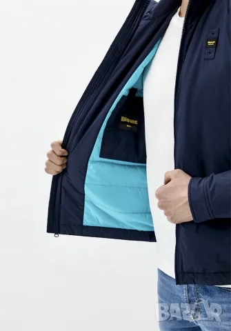 Олекотено яке Blauer High Neck, снимка 4 - Якета - 54195885