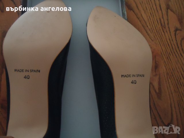 Дамски затворени обувки от кожа, летни , снимка 7 - Дамски обувки на ток - 40481334