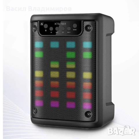 Преносима Bluetooth колонка 3 инча - 1901, снимка 3 - Bluetooth тонколони - 53026221