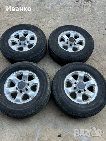 Джанти 16ски  6х139.7 с гуми 245/70-16