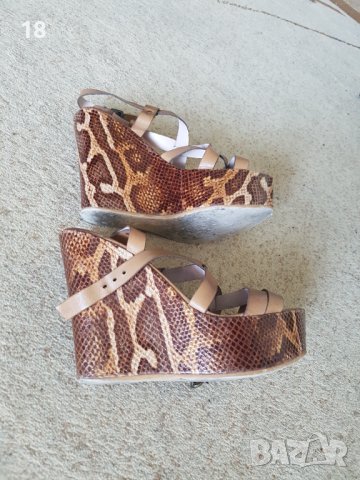 сандали, снимка 2 - Дамски обувки на ток - 41556664