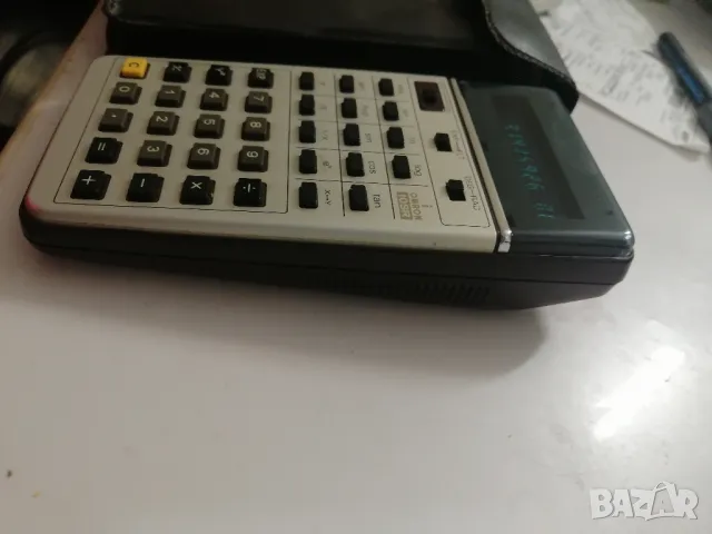 Рядък модел, ретро калкулатор OMRON 10SR, снимка 4 - Антикварни и старинни предмети - 49518767