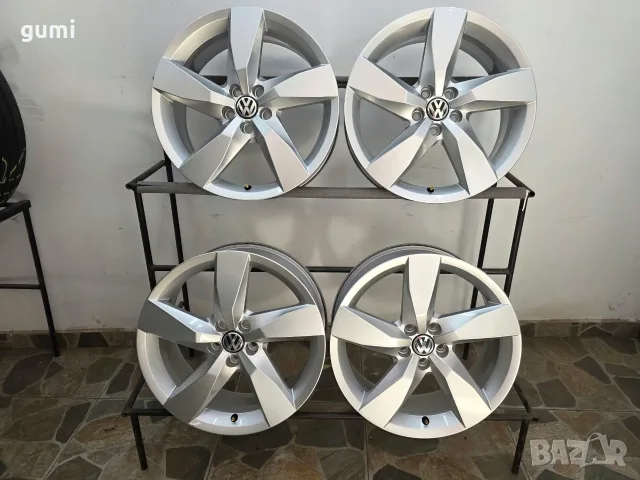 4бр 17ски джанти за VW 5х100мм A170976 , снимка 6 - Гуми и джанти - 56309675