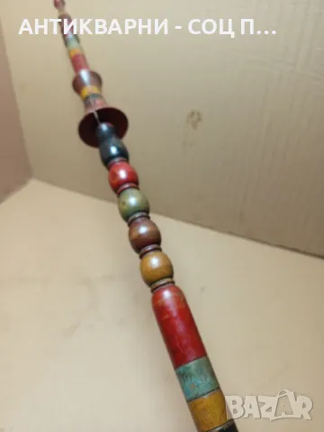 Соц Стара Дървена Хурка., снимка 8 - Антикварни и старинни предмети - 50393696