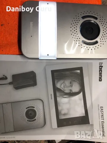 Bticino Easy kit Essential 317913 домофон, интерком, видеодомофон, звънец, снимка 8 - Друга електроника - 48524233