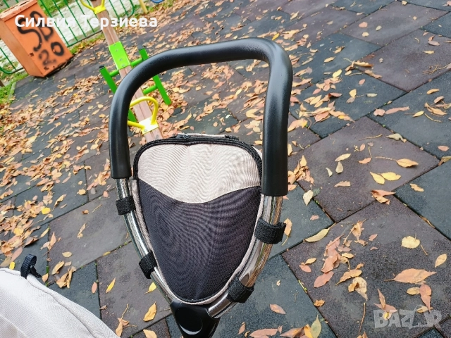 Триколка Lorelli - Neo, Ivory, с въздушни гуми, бежова, снимка 8 - Детски велосипеди, триколки и коли - 52212931