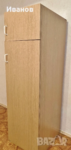 РАЗПРОДАЖБА - 25€. Еднокрилни гардероби с надстройка - 2бр. , снимка 6 - Гардероби - 51636316