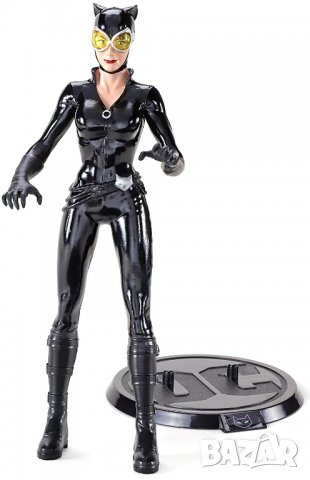 Екшън фигура The Noble Collection DC Comics: Batman - Catwoman (Bendyfigs), 19 cm, снимка 2 - Колекции - 38894888