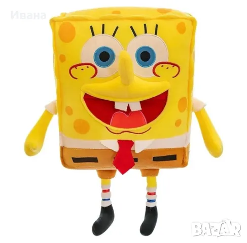 Плюшена играчка Spongebob Спондж Боб/Плюшени играчки, снимка 3 - Плюшени играчки - 48348261
