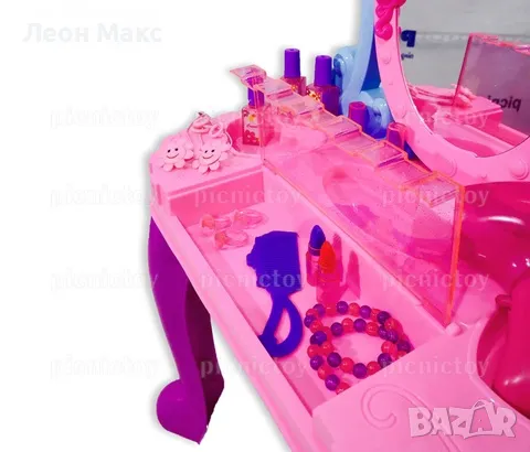Детска тоалетка с огледало стол и аксесоари , снимка 5 - Други - 48330365