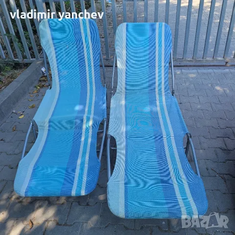 згъваеми шезлонги за плаж 