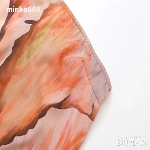 Стилна дамска рокля., снимка 3 - Рокли - 52206629