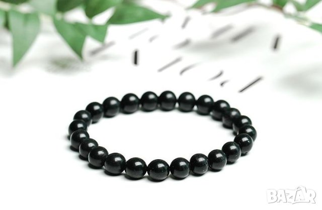 Защитна Гривна от Шунгит Заземяване Детоксикация Неутрализация Премахва Статичния Електрически Заряд, снимка 8 - Други ценни предмети - 41608678