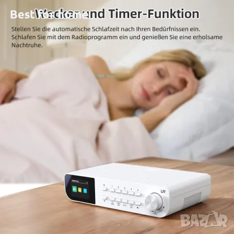 DAB радио с  с цветен дисплей и Bluetooth LFF , снимка 7 - Радиокасетофони, транзистори - 50178161