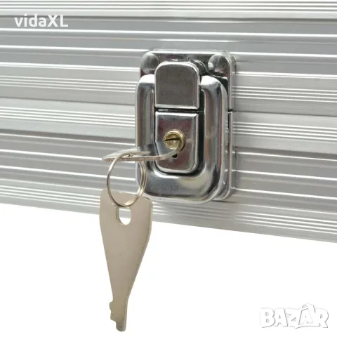 vidaXL Покер комплект с 500 лазерни чипа, алуминий, снимка 3 - Настолни игри - 56147744