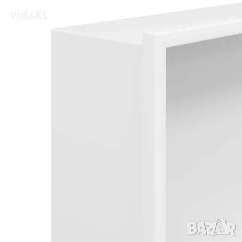 vidaXL Душ ниша, сребрист бяло, 62x32x9 см, неръждаема стомана, снимка 7 - Душове - 56147409