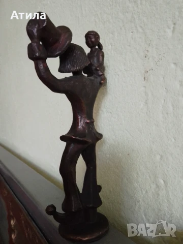 скулптура бронз, снимка 6 - Статуетки - 51214255