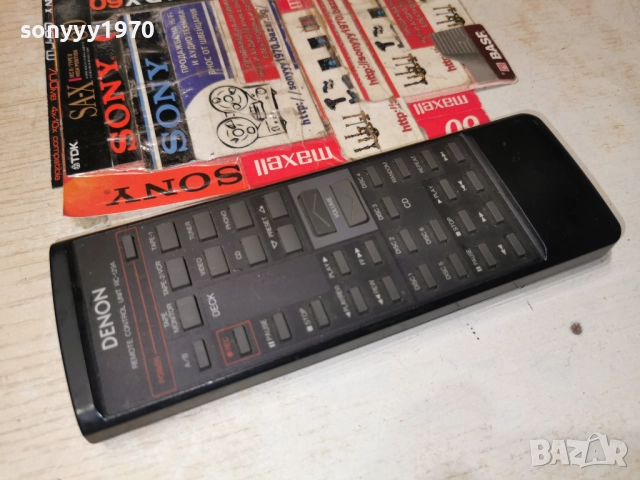 DENON RC-129A AUDIO REMOTE CONTROL-ВНОС SWISS 1412251913, снимка 3 - Ресийвъри, усилватели, смесителни пултове - 52793476