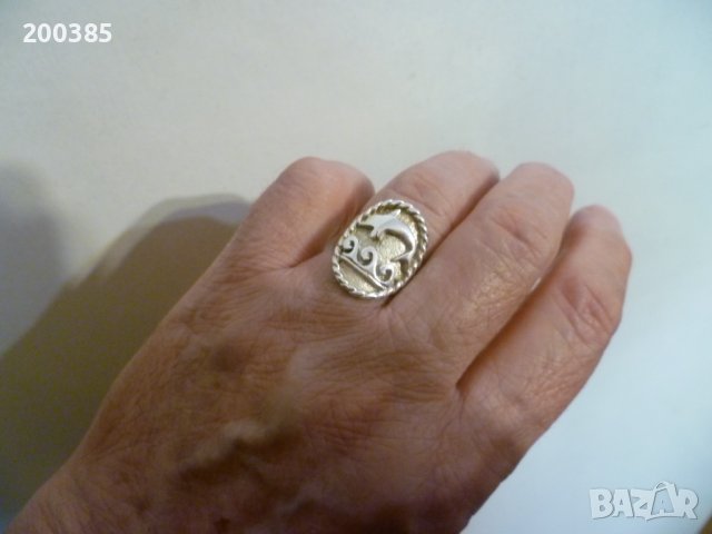 Масивен сребърен пръстен - 925, снимка 3 - Пръстени - 44446309