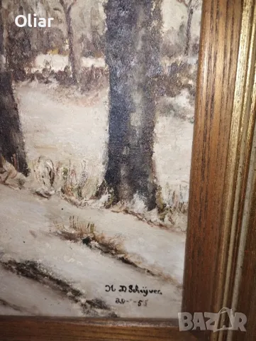 Чудесна картина, пейзаж. Масло. , снимка 4 - Картини - 47399391