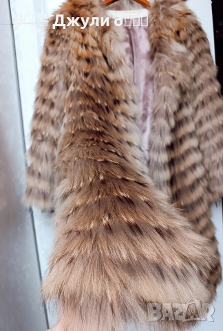 Палто от сребърна лисица, снимка 2 - Палта, манта - 53091213