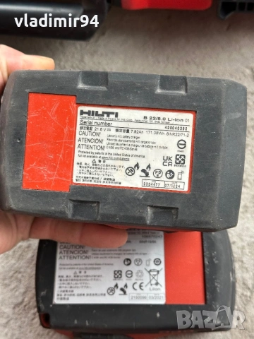 Hilti Set SF-6/TE-6/, снимка 8 - Куфари с инструменти - 53221863