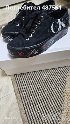 Calvin Klein Jeans, модел Zamira – Low Top Lace Up., снимка 3 - Кецове - 56261278
