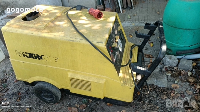 ПАРОСТРУЙКА, ВОДОСТРУЙКА ПРОФЕСИОНАЛНА KÄRCHER HDS 610 - PROFI, 120 БАРА, 610 л./час, 140 °C, 3,5 kW, снимка 9 - Парочистачки и Водоструйки - 51779330