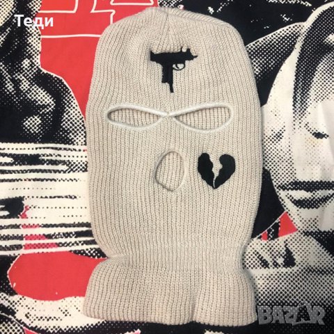 Дамски шапки тип маска за цяло лице gangsta за видео клипове, снимка 12 - Шапки - 41458700