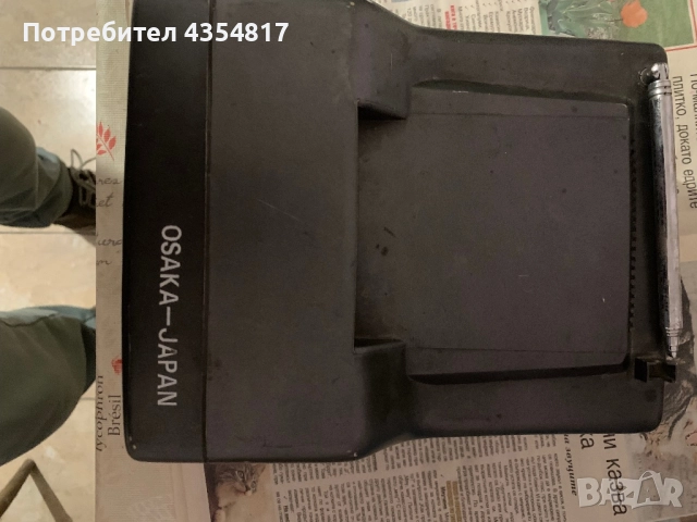 Ретро Тв Osaca Japan, снимка 4 - Радиокасетофони, транзистори - 52925967