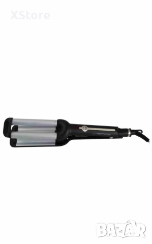 Ретро преса за коса Esperanza Isabella EBL013, 55W, Керамично покритие, 200 C, Черен/сив, снимка 4 - Преси за коса - 52593155